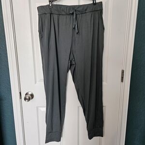 Cascade Collective Charcoal Drawstring Trousers